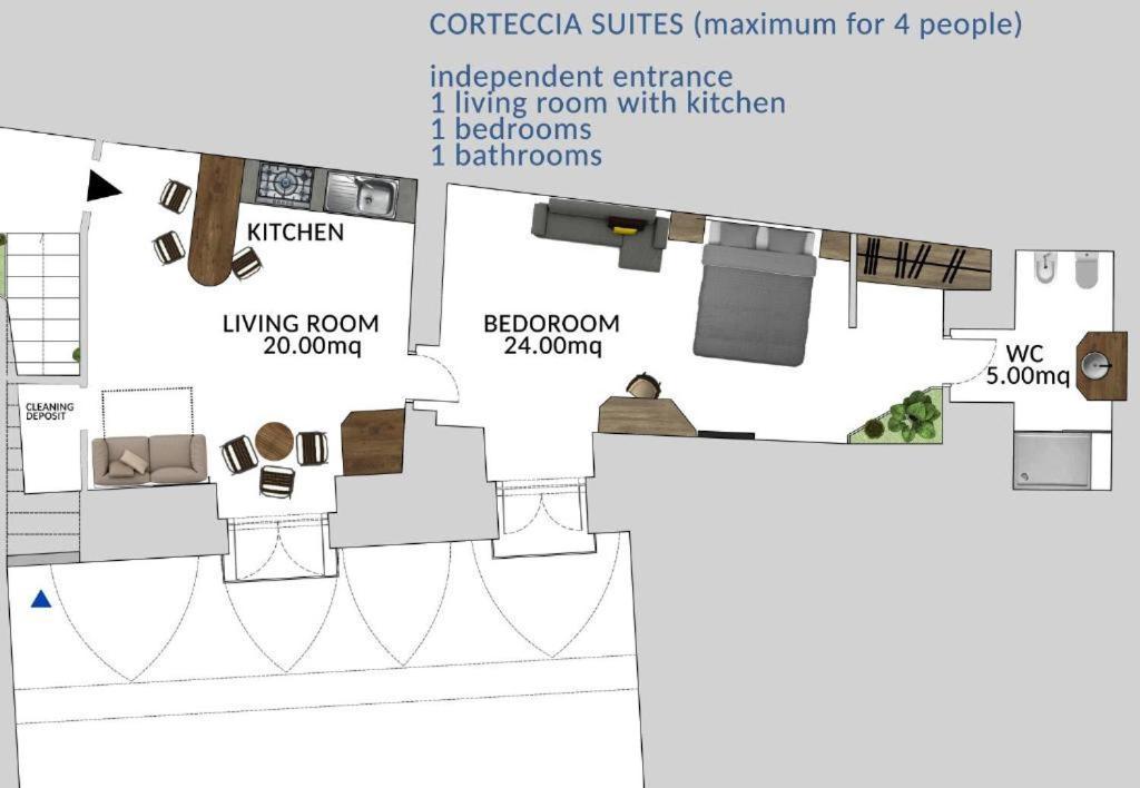 Legnosuites 3 3 Bathrooms Group And Family By Houseinnaples Naples
